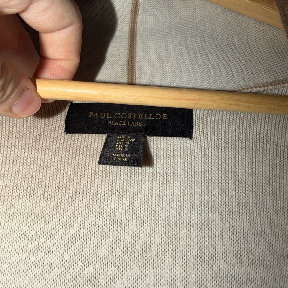 Paul Costelloe Wool Blend Duster Cardigan - Picture 3 of 4
